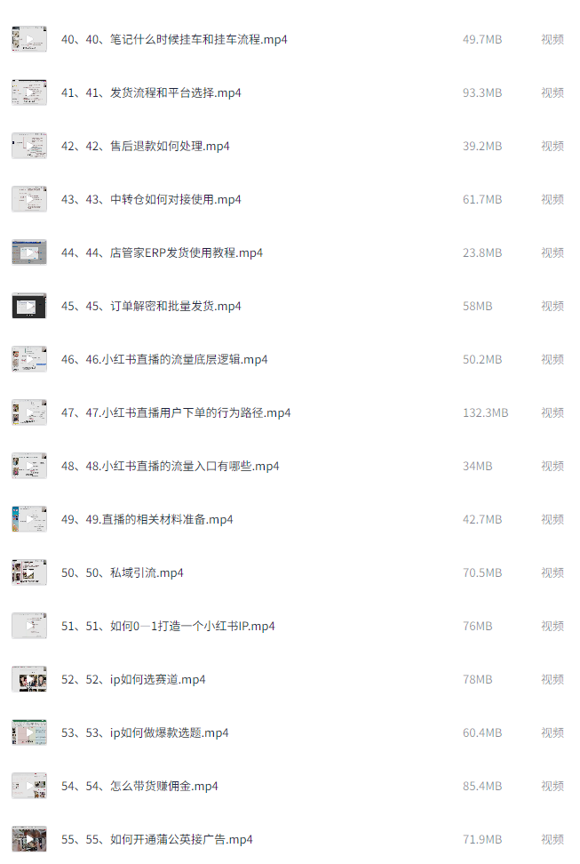 小红书电商运营课程从零开始